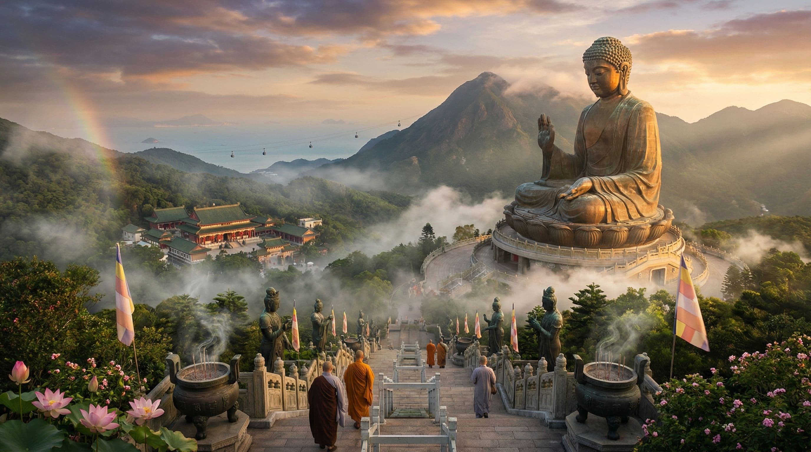 เกาะลันเตา — พระใหญ่ & นองปิง 360