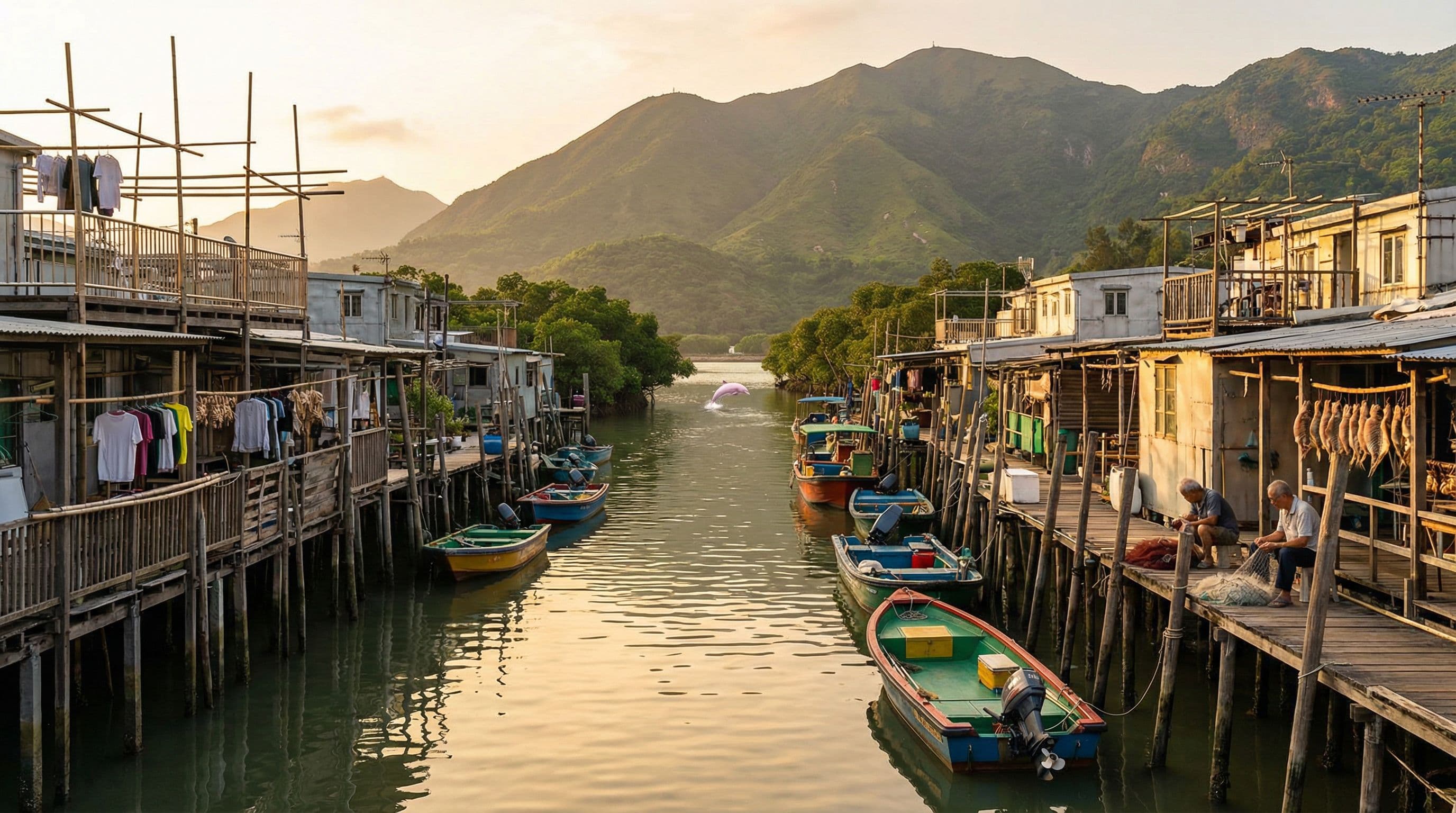 หมู่บ้านชาวประมง ไท่โอ