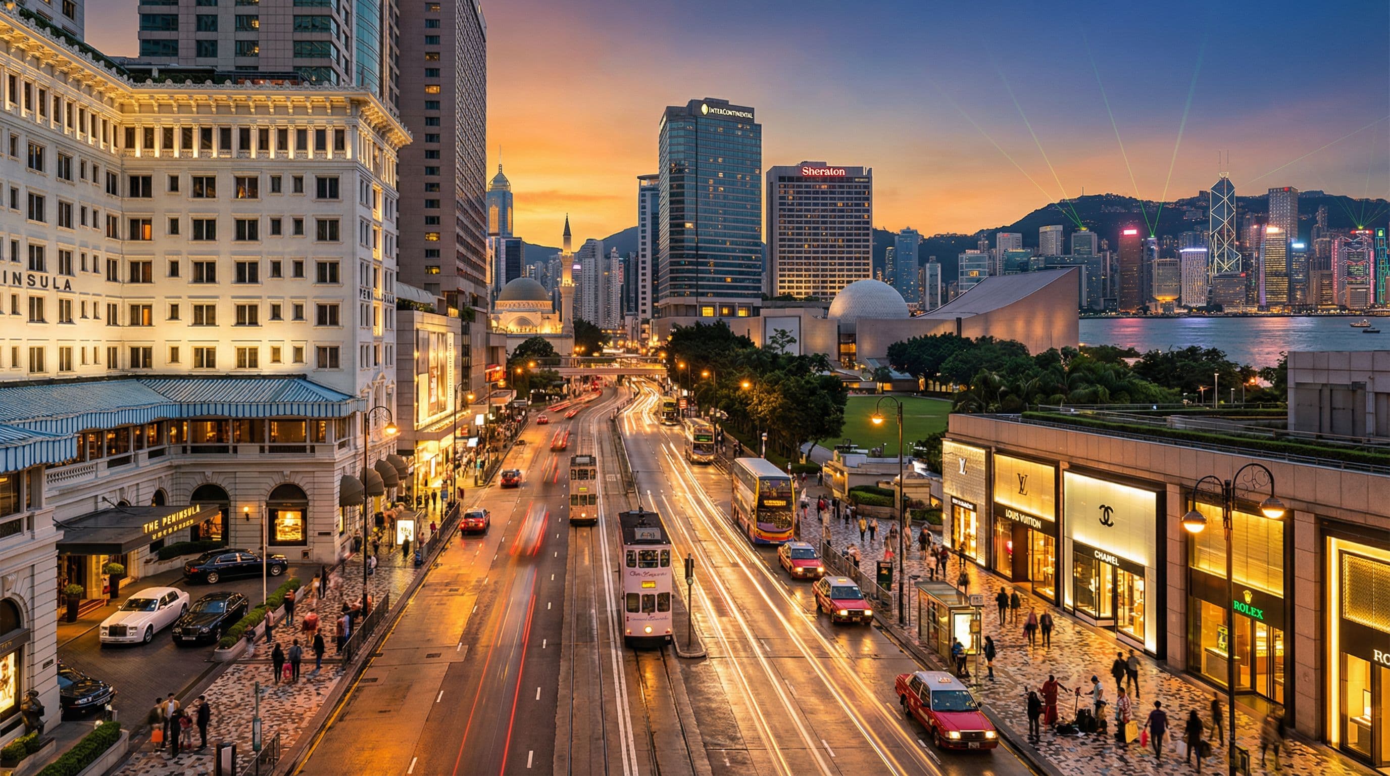 จิมซาจุ่ย & Avenue of Stars