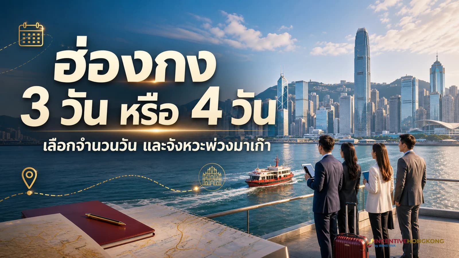 ฮ่องกงกี่วันดี? 3 วันหรือ 4 วัน และพ่วงมาเก๊าไหม